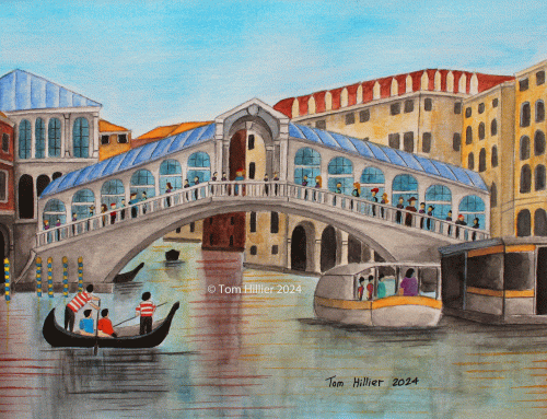 Study 2, Rialto Bridge, Venice, 2024