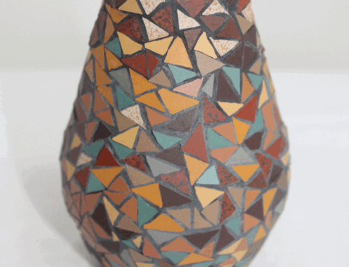 Autumnal Mosaic Vase, 2024