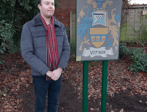 Tom Hillier, with the Vernon Crest, Davenham, 2025